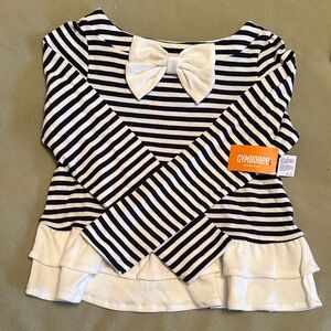 Gymboree Striped Black and White Kids Sweater